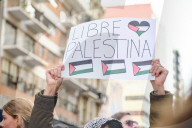 World March For Gaza In Buenos Aires, Argentina