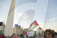 World March For Gaza In Buenos Aires, Argentina