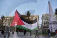 World March For Gaza In Buenos Aires, Argentina
