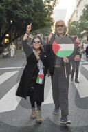 World March For Gaza In Buenos Aires, Argentina