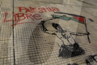 World March For Gaza In Buenos Aires, Argentina