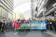 World March For Gaza In Buenos Aires, Argentina