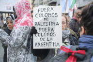 World March For Gaza In Buenos Aires, Argentina