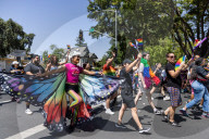 The LGBTQ+ Community, Along With Allies, Community Members And Associated Businesses And Organizations, March From Southside Park To The State Capital