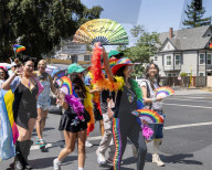 The LGBTQ+ Community, Along With Allies, Community Members And Associated Businesses And Organizations, March From Southside Park To The State Capital