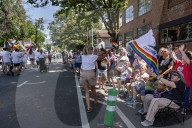 The LGBTQ+ Community, Along With Allies, Community Members And Associated Businesses And Organizations, March From Southside Park To The State Capital
