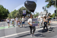 The LGBTQ+ Community, Along With Allies, Community Members And Associated Businesses And Organizations, March From Southside Park To The State Capital