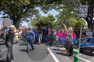 The LGBTQ+ Community, Along With Allies, Community Members And Associated Businesses And Organizations, March From Southside Park To The State Capital