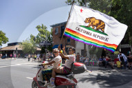 The LGBTQ+ Community, Along With Allies, Community Members And Associated Businesses And Organizations, March From Southside Park To The State Capital