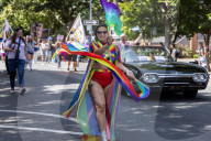 The LGBTQ+ Community, Along With Allies, Community Members And Associated Businesses And Organizations, March From Southside Park To The State Capital