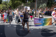 The LGBTQ+ Community, Along With Allies, Community Members And Associated Businesses And Organizations, March From Southside Park To The State Capital