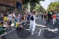 The LGBTQ+ Community, Along With Allies, Community Members And Associated Businesses And Organizations, March From Southside Park To The State Capital