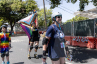 The LGBTQ+ Community, Along With Allies, Community Members And Associated Businesses And Organizations, March From Southside Park To The State Capital