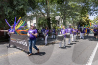 The LGBTQ+ Community, Along With Allies, Community Members And Associated Businesses And Organizations, March From Southside Park To The State Capital