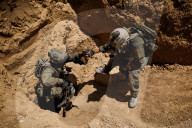 Gaza hospital tunnel where Hamas leader Mohammed Sinwar was killed