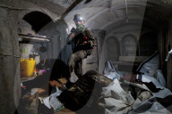 Gaza hospital tunnel where Hamas leader Mohammed Sinwar was killed
