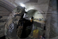 Gaza hospital tunnel where Hamas leader Mohammed Sinwar was killed