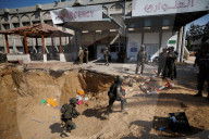 Gaza hospital tunnel where Hamas leader Mohammed Sinwar was killed
