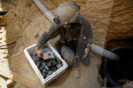 Gaza hospital tunnel where Hamas leader Mohammed Sinwar was killed