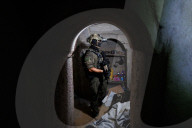 Gaza hospital tunnel where Hamas leader Mohammed Sinwar was killed