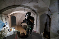Gaza hospital tunnel where Hamas leader Mohammed Sinwar was killed