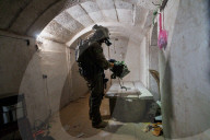 Gaza hospital tunnel where Hamas leader Mohammed Sinwar was killed