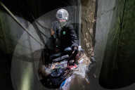 Gaza hospital tunnel where Hamas leader Mohammed Sinwar was killed