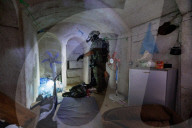 Gaza hospital tunnel where Hamas leader Mohammed Sinwar was killed