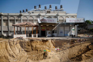 Gaza hospital tunnel where Hamas leader Mohammed Sinwar was killed