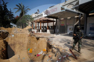 Gaza hospital tunnel where Hamas leader Mohammed Sinwar was killed