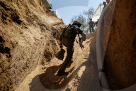 Gaza hospital tunnel where Hamas leader Mohammed Sinwar was killed
