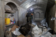 Gaza hospital tunnel where Hamas leader Mohammed Sinwar was killed