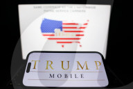 Trump Mobile Photo Illustrations