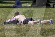 Continuing Hot Weather London in London, UK.