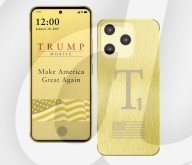 Donald Trump launches mobile phone network and gold coloured handset