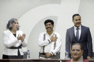 Ceremony To Deliver The Majority Vote Certificates Of The Judicial Branch Election