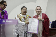 Ceremony To Deliver The Majority Vote Certificates Of The Judicial Branch Election