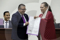 Ceremony To Deliver The Majority Vote Certificates Of The Judicial Branch Election
