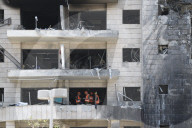  Building Struck by Iranian Ballistic Missile During Barrage in Petah Tikva, Israel