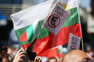 Protest Against Euro Currency