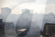 Fire In Khiddirpore Old Market In Kolkata 