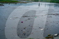 Pollution Of The River In Kathmandu, Nepal.