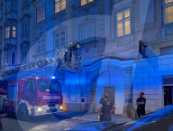 Firefighters On Duty In Vienna