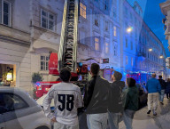 Firefighters On Duty In Vienna