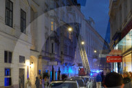 Firefighters On Duty In Vienna