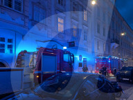 Firefighters On Duty In Vienna