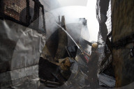 Fire In Khiddirpore Old Market In Kolkata 