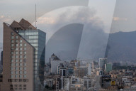 Tehran under Israeli air strikes
