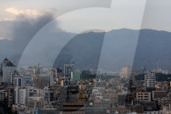 Tehran under Israeli air strikes
