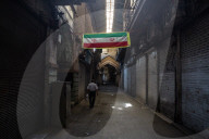 Deserted Tehran due to Israeli air strikes